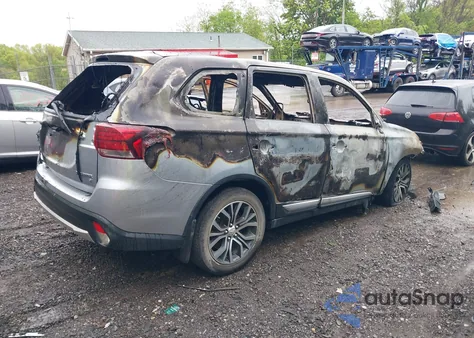 2016 Mitsubishi Outlander Se from USA, damaged, VIN JA4AZ3A33GZ004581